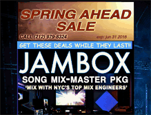 Tablet Screenshot of jamboxstudios.com